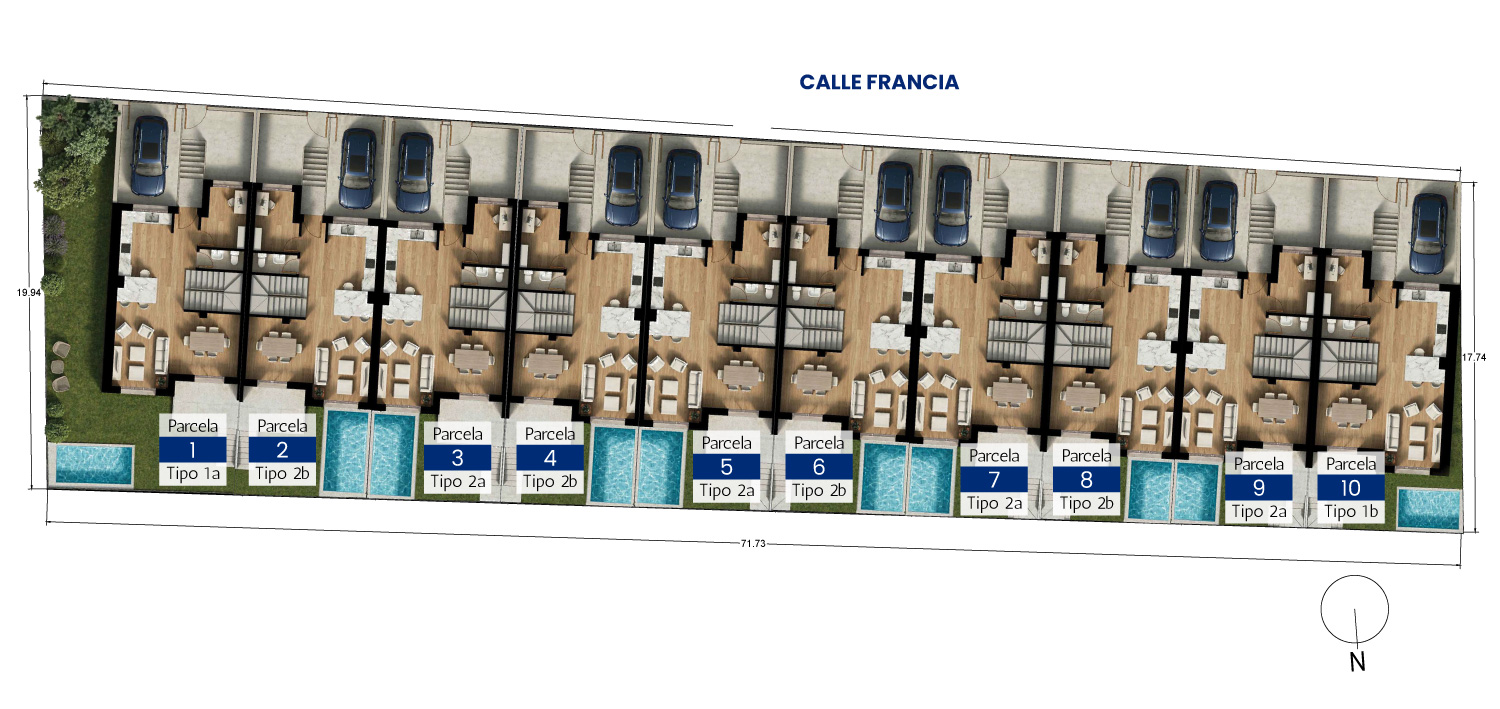 Lee más sobre el artículo Residencial Muralla de Francia – Parcelas